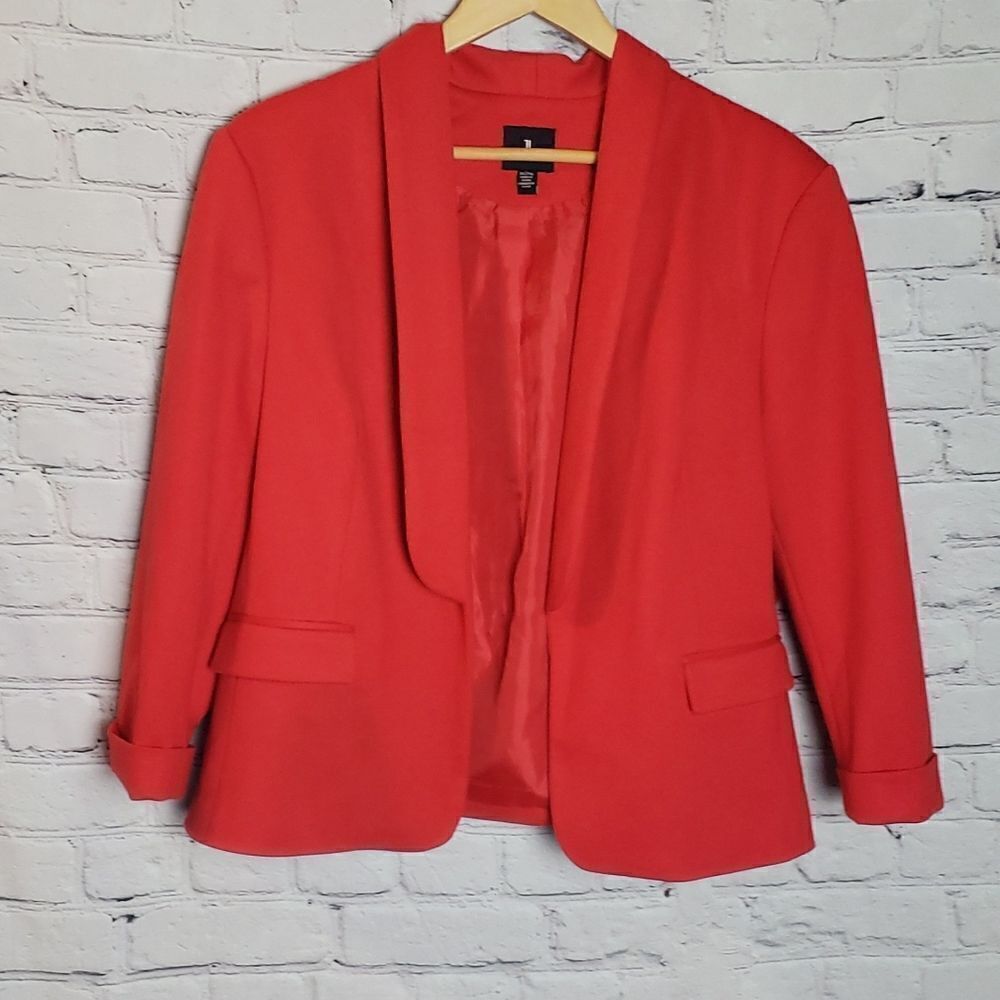 Red Jules and Leopold Blazer